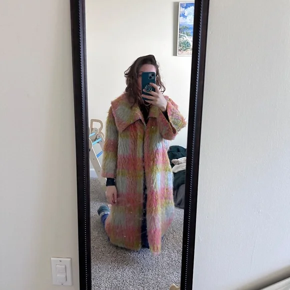 Stunning, rare vintage, Larry Green mohair coat - Picture 5 of 5